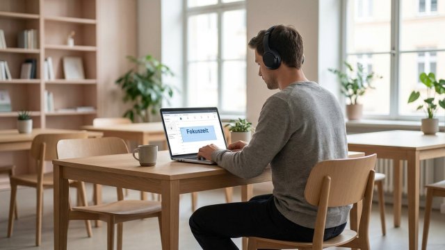 Fokuszeit im Arbeitsalltag: So schützt du deine produktiven Phasen