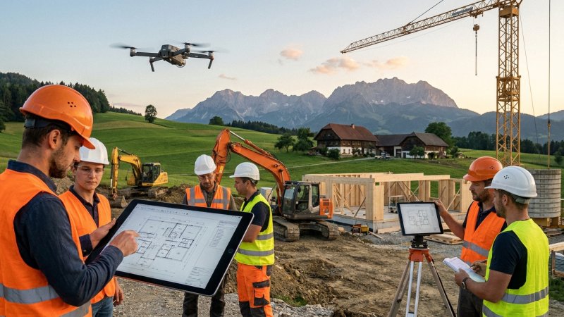 Digitalisierung in der steirischen Bauwirtschaft: Praxisbeispiele und Erfolgsfaktoren