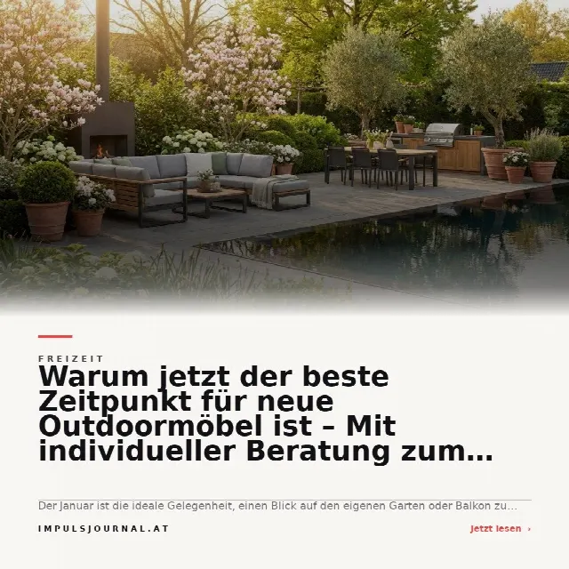 Share-Card fuer Warum jetzt der beste Zeitpunkt für neue Outdoormöbel ist – Mit individueller Beratung zum perfekten Gartenstuhl