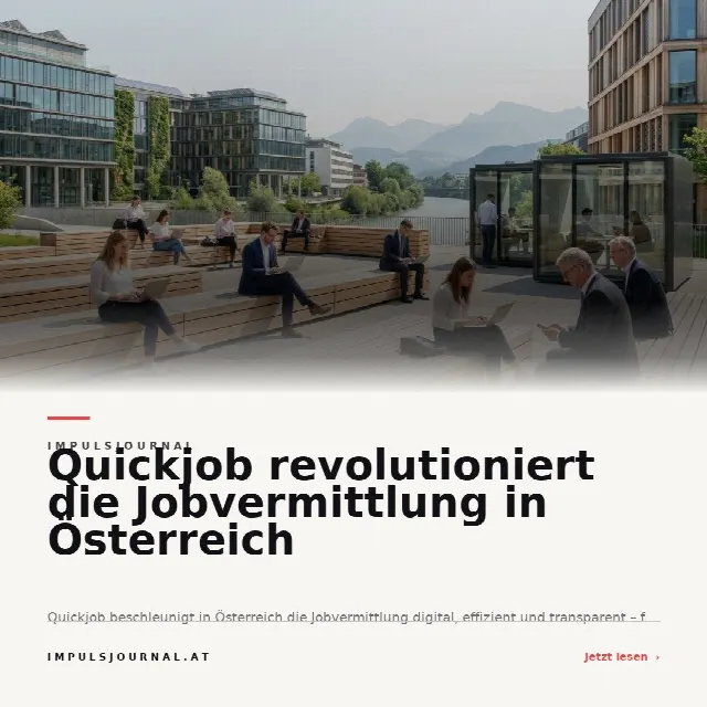 Share-Card fuer Quickjob revolutioniert die Jobvermittlung in Österreich