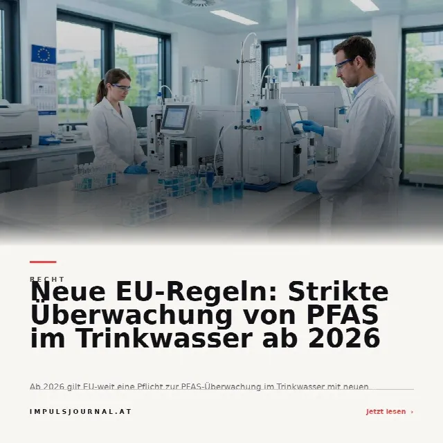 Share-Card fuer Neue EU-Regeln: Strikte Überwachung von PFAS im Trinkwasser ab 2026
