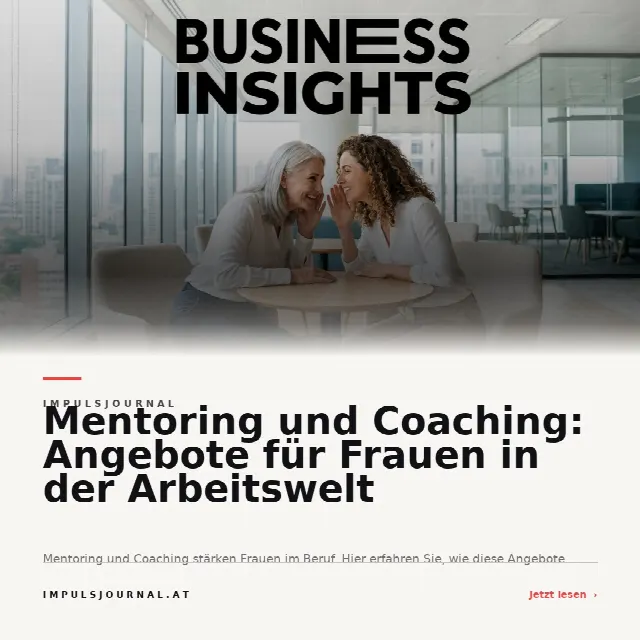Share-Card fuer Mentoring und Coaching: Angebote für Frauen in der Arbeitswelt