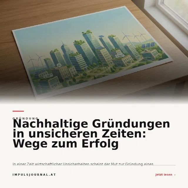 Share-Card fuer Erfolgreich gründen mit Nachhaltigkeit in schwierigen Zeiten