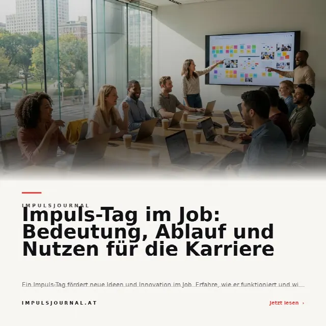 Share-Card fuer Impuls-Tag im Job: Bedeutung, Ablauf und Nutzen für die Karriere