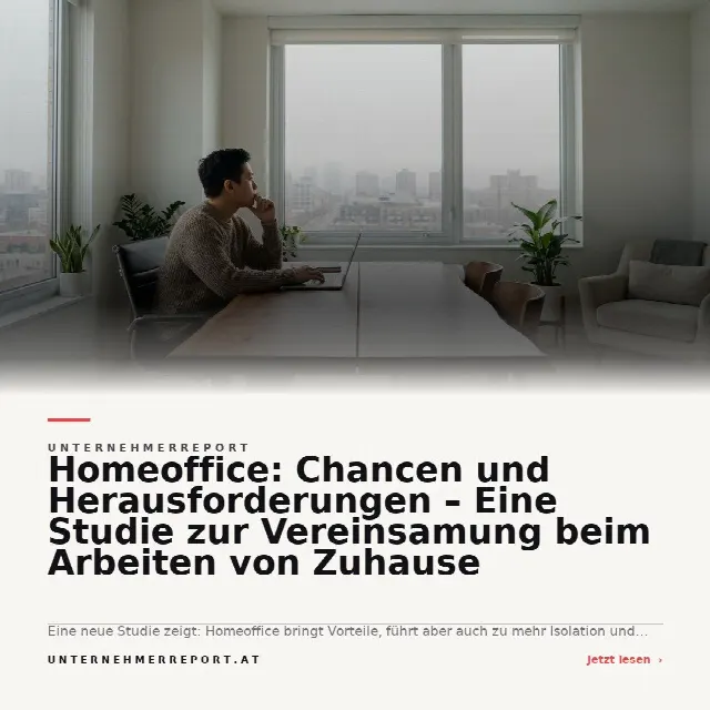 Share-Card fuer Homeoffice neu betrachtet: Zwischen Flexibilität und sozialer Isolation