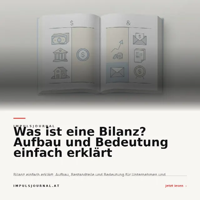 Share-Card fuer Was ist eine Bilanz? Aufbau und Bedeutung einfach erklärt